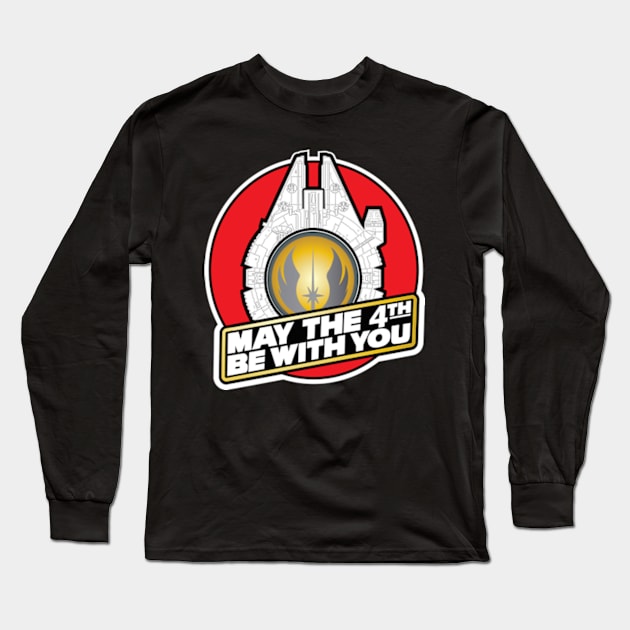 May the 4th Be with You! Long Sleeve T-Shirt by i4ni Studio